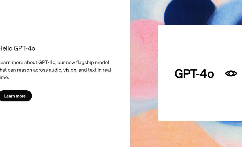 行业丨OpenAI推出GPT-4o，实时语音视频交互，科幻正在走向现实！